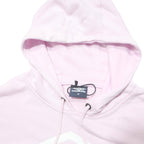 UMBRO Womens Pink Hoodie M Cotton Blend Pullover Hooded Sweatshirt