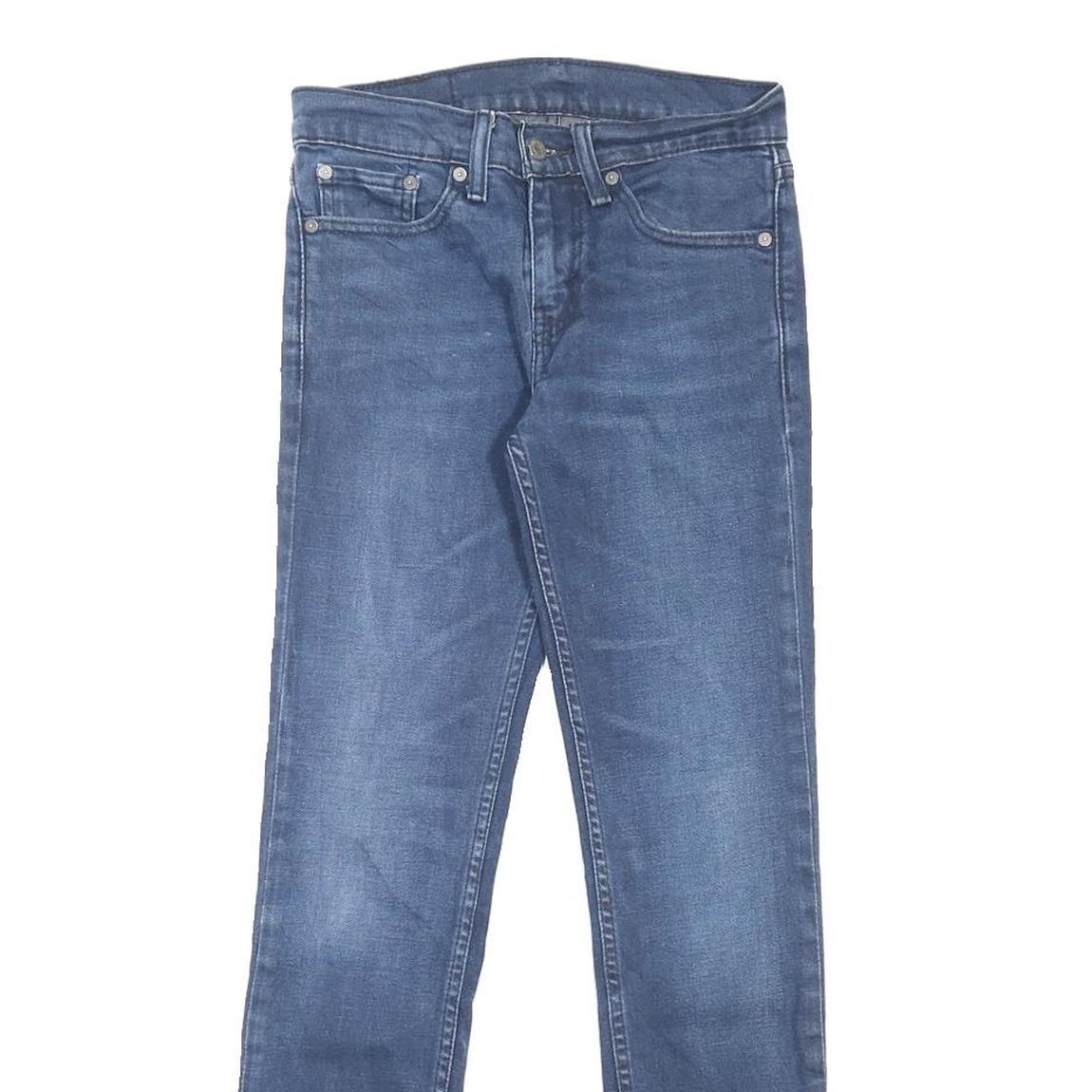 LEVI'S 511 Slim Mens Jeans Blue Slim Skinny Denim Medium W28 L32 Zip