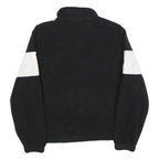 FILA Womens Black White Colourblock Pullover Plain Round Neck Tight Knit S