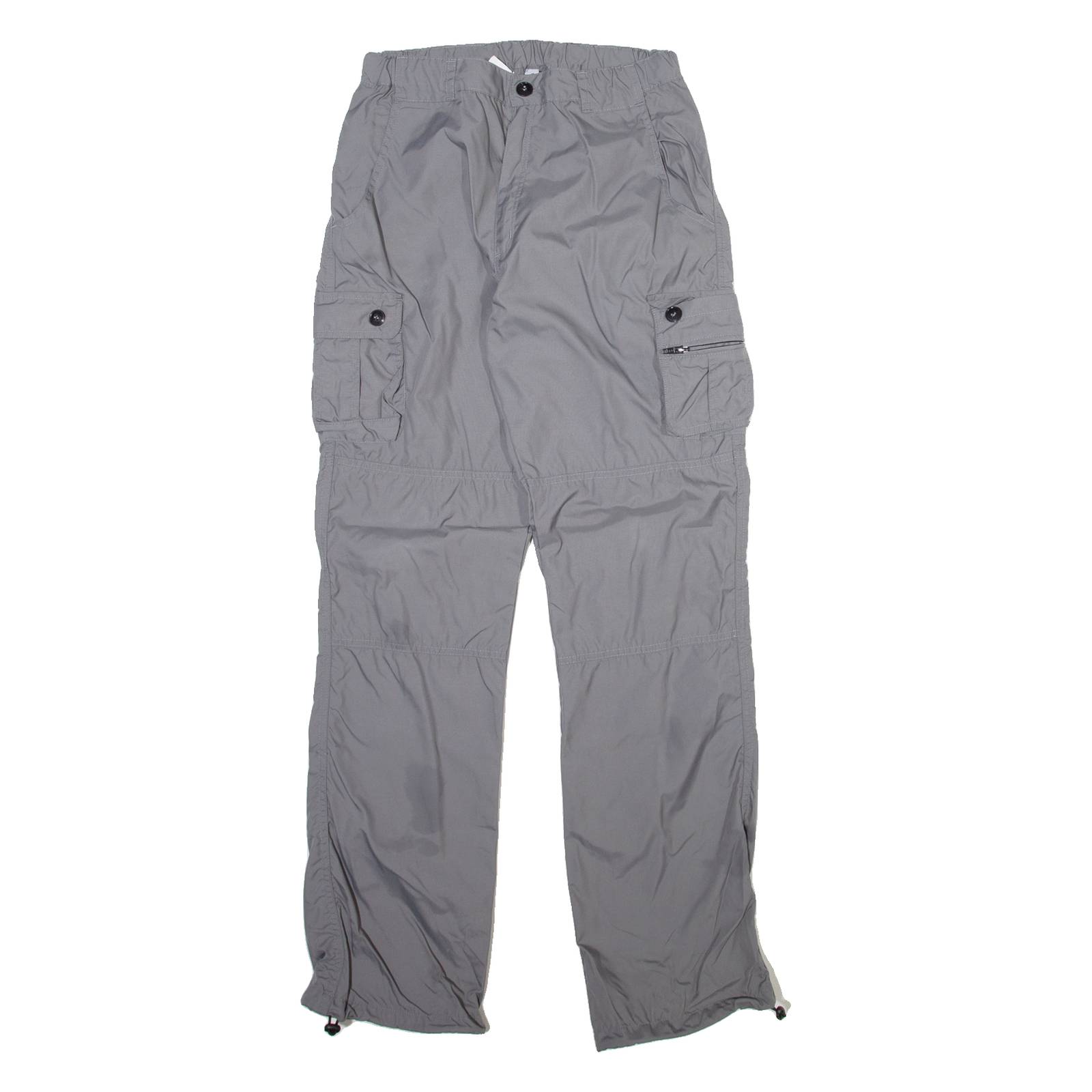 Outdoor Mens Trousers Grey Regular Straight W26 L31
