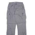 Outdoor Mens Trousers Grey Regular Straight W26 L31