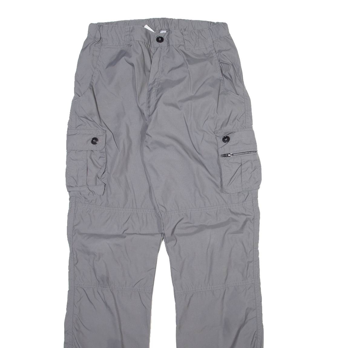 Outdoor Mens Trousers Grey Regular Straight W26 L31