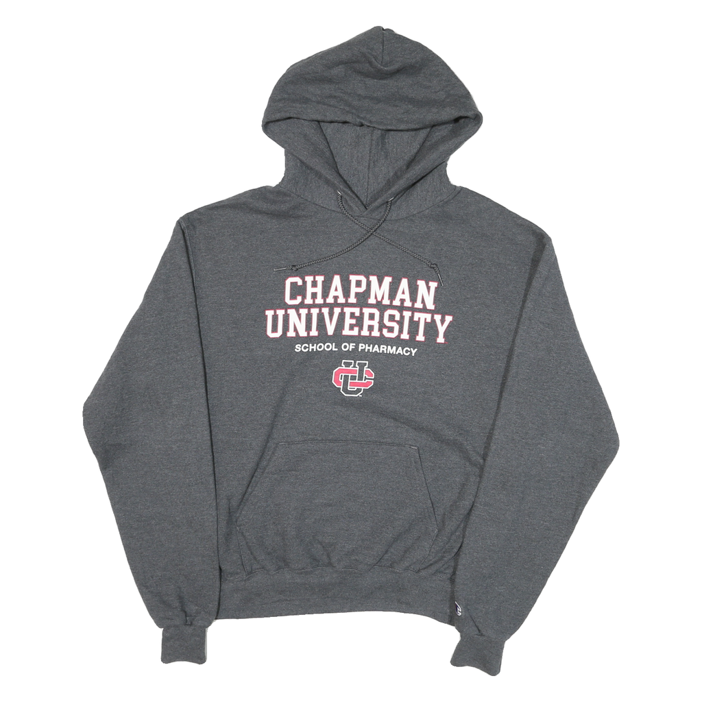 CHAMPION Mens Grey Chapman University School Of Pharmacy Pullover Hoodie M