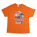 GILDAN Mens Orange 2018 Camping World Bowl Champions Graphic T-Shirt XL Short