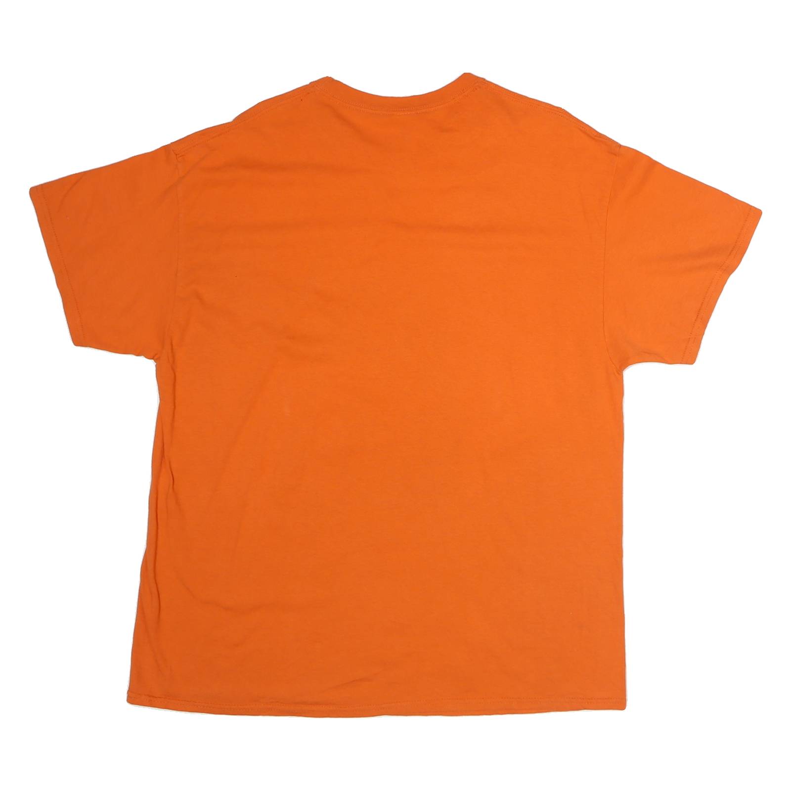GILDAN Mens Orange 2018 Camping World Bowl Champions Graphic T-Shirt XL Short