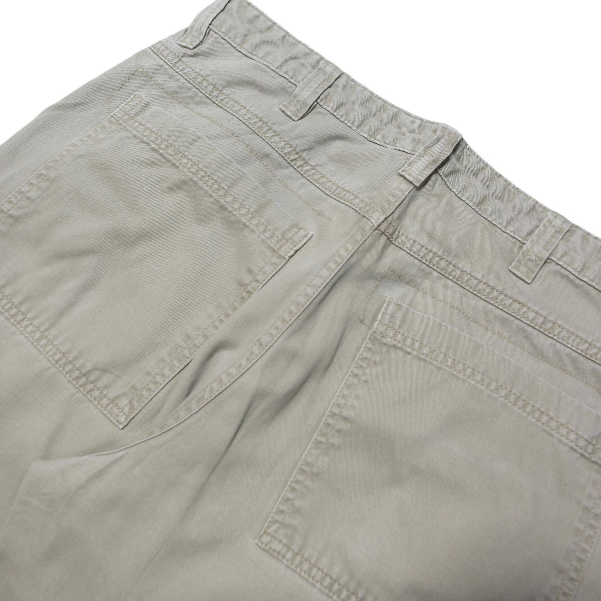WRANGLER Mens Cotton Blend Relaxed Beige Cargo Trousers W34 L30 Zip Pockets