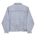 LEE Mens Blue Denim Jacket XL Cotton Button Classic Casual Vintage Style