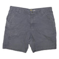CARHARTT Mens Shorts Grey Casual XL W40 Workwear Cotton Blend Relaxed Fit