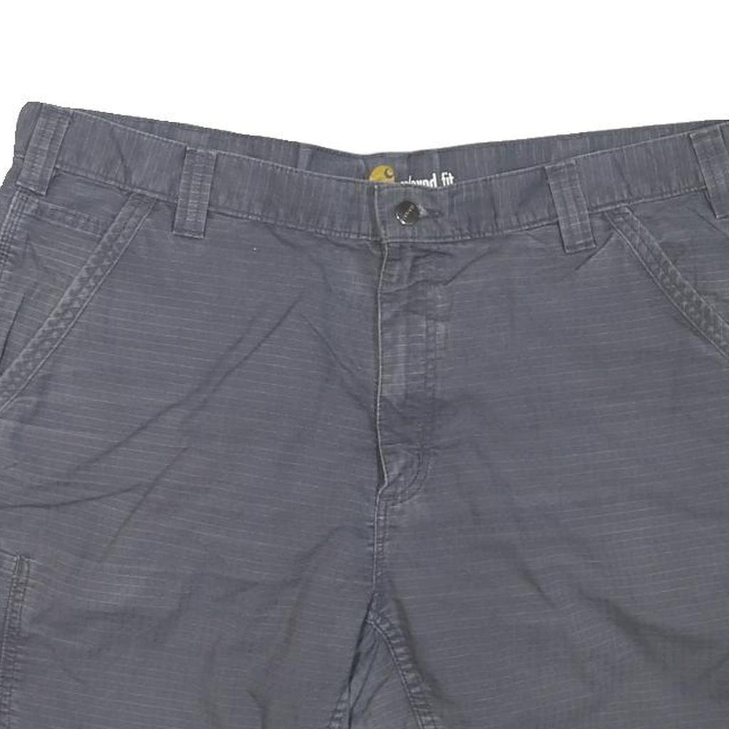 CARHARTT Mens Shorts Grey Casual XL W40 Workwear Cotton Blend Relaxed Fit