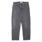 LEVI'S Signature Mens Jeans Grey Regular Tapered Stone Wash W32 L29