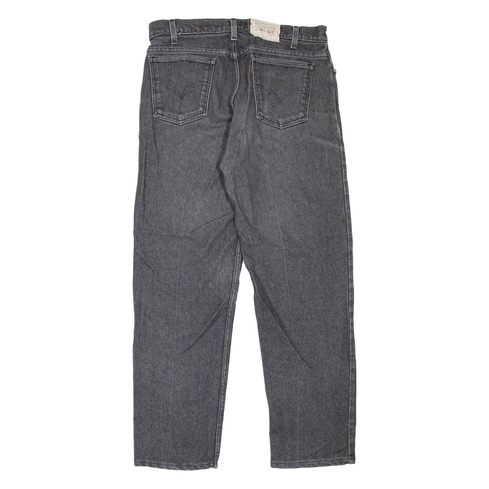 LEVI'S Signature Mens Jeans Grey Regular Tapered Stone Wash W32 L29