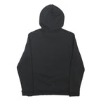 ADIDAS Boys Black Hoodie 12-13Y Cotton Blend Sportswear Sweatshirt
