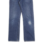 LEVI'S 502 Mens Jeans Blue Regular Straight Denim Medium W33 L34 Classic Cotton