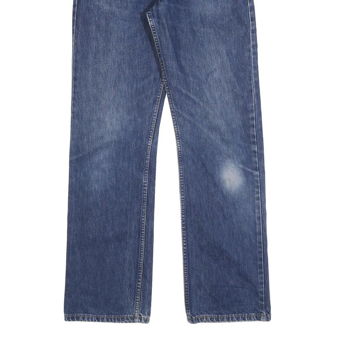 LEVI'S 502 Mens Jeans Blue Regular Straight Denim Medium W33 L34 Classic Cotton