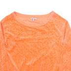 JUICY COUTURE Velvet Womens Sweatshirt Pink M