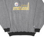LOGO ATHLETIC Mens Grey Pittsburgh Steelers Crew Neck XL Sweatshirt Cotton Blend