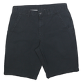 DICKIES Mens Shorts Black Casual Regular M W32 Cotton Blend Workwear Utility