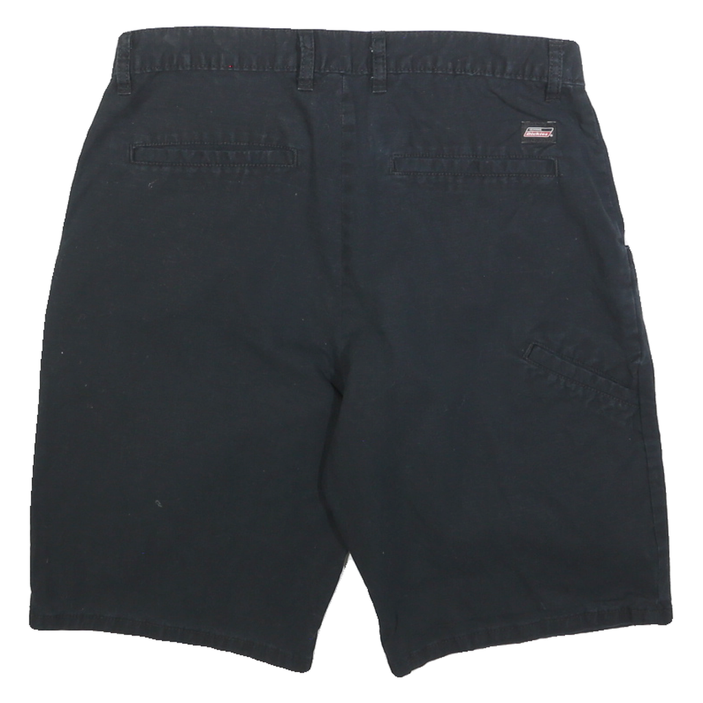 DICKIES Mens Shorts Black Casual Regular M W32 Cotton Blend Workwear Utility