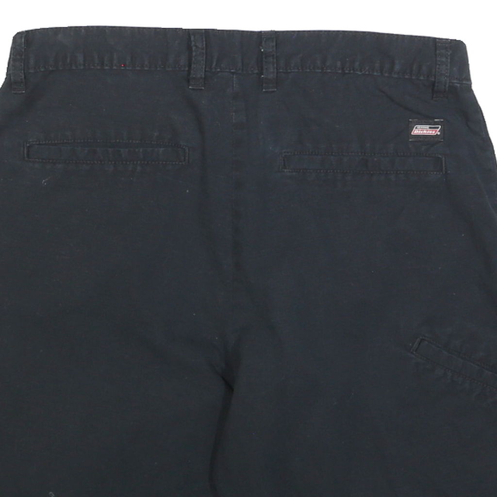 DICKIES Mens Shorts Black Casual Regular M W32 Cotton Blend Workwear Utility