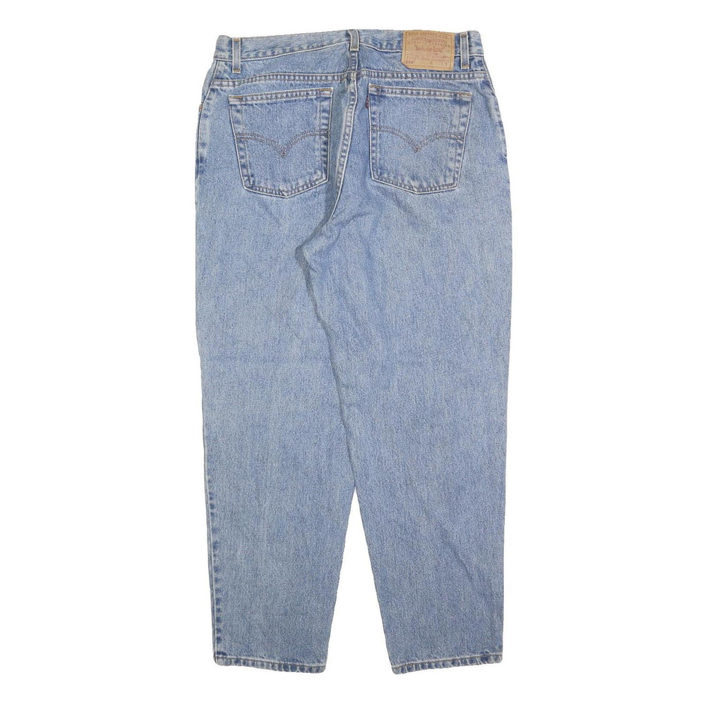 LEVI'S 550 Straight Womens Jeans Blue Relaxed Straight Denim Medium W33 L28