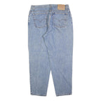 LEVI'S 550 Straight Womens Jeans Blue Relaxed Straight Denim Medium W33 L28