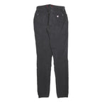 GUESS Womens Slim Black Denim Slim Fit Jeans W26 L32 Zip Pocket Design