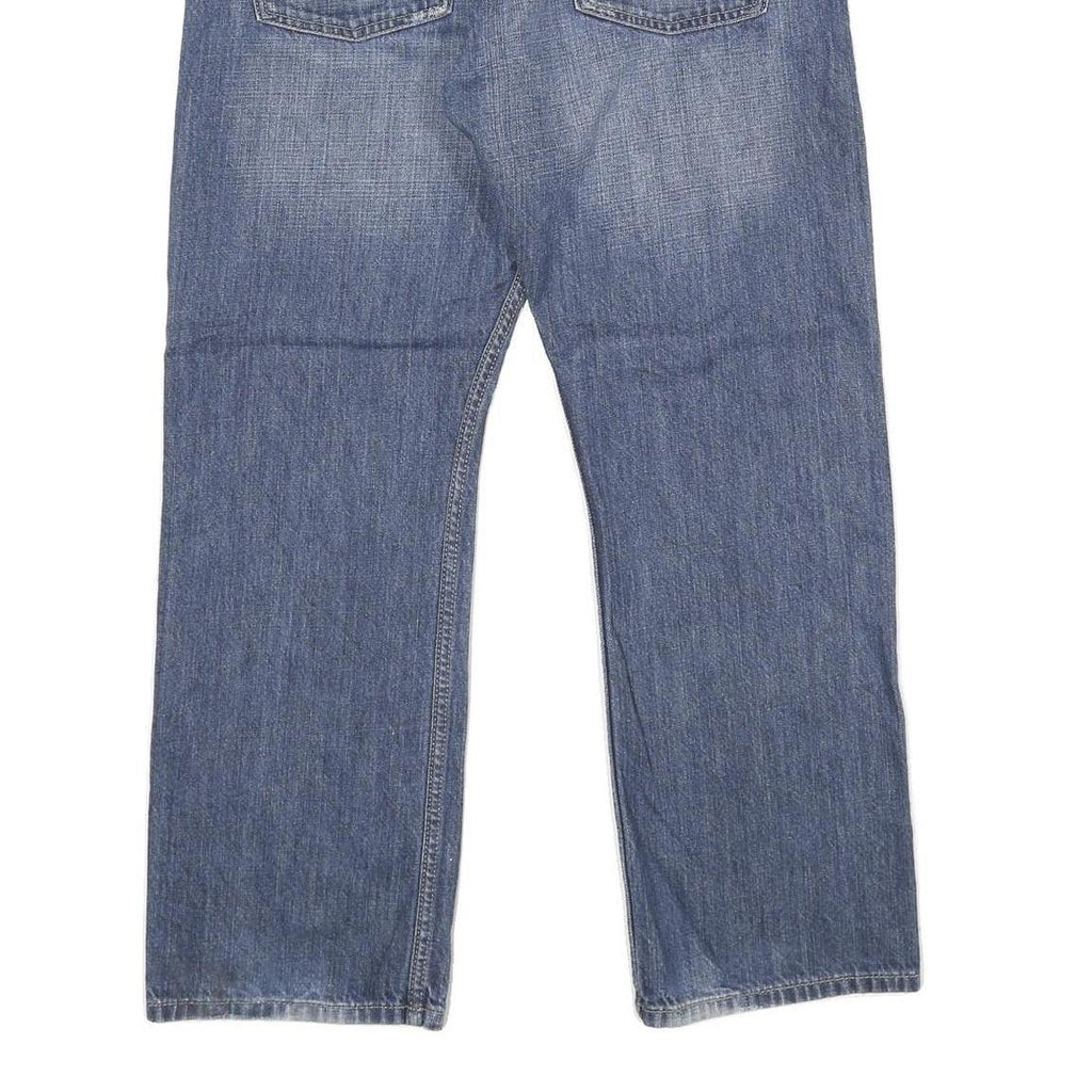 LEVI'S 514 Classic Mens Jeans Blue Regular Straight Denim Medium W36 L32 Zip