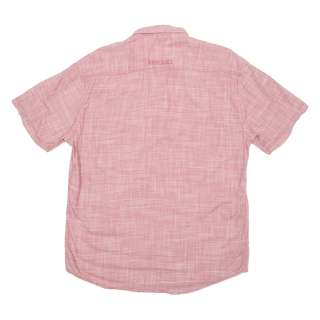 CAMEL ACTIVE Mens Plain Shirt Red L