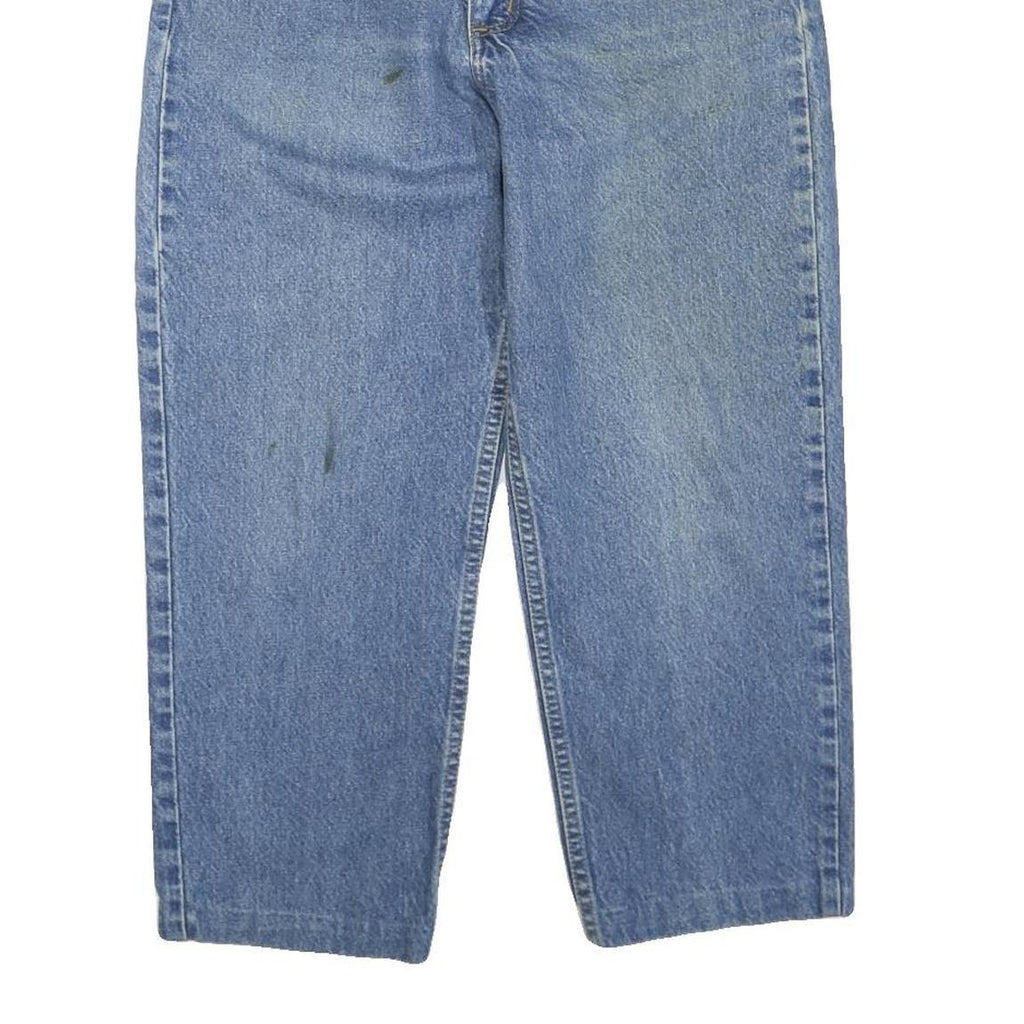 CARHARTT Womens Jeans Blue Regular Straight Denim Medium W32 L24 Cotton Blend