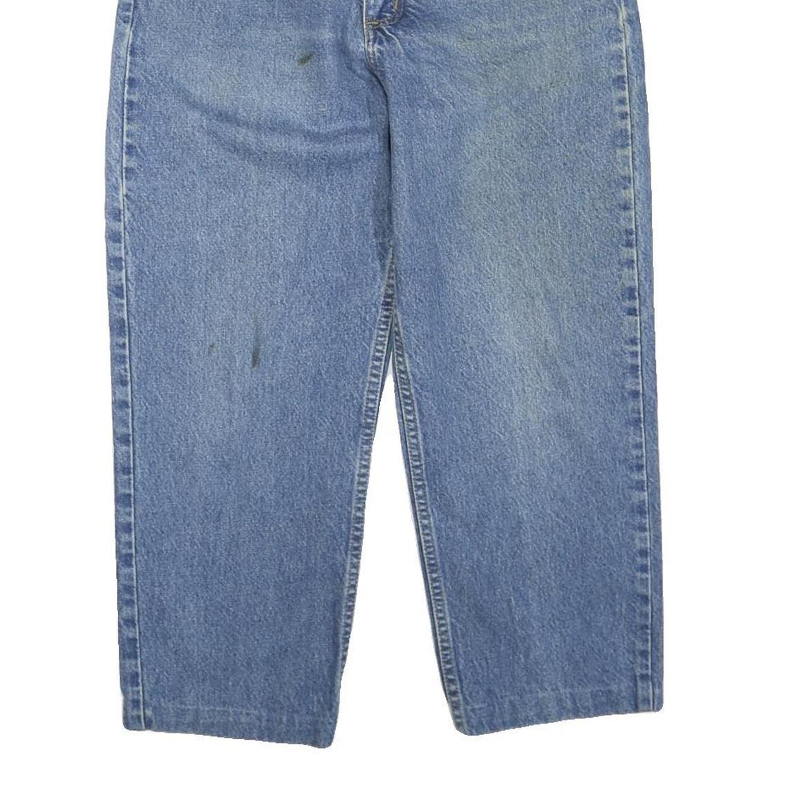 CARHARTT Womens Jeans Blue Regular Straight Denim Medium W32 L24 Cotton Blend