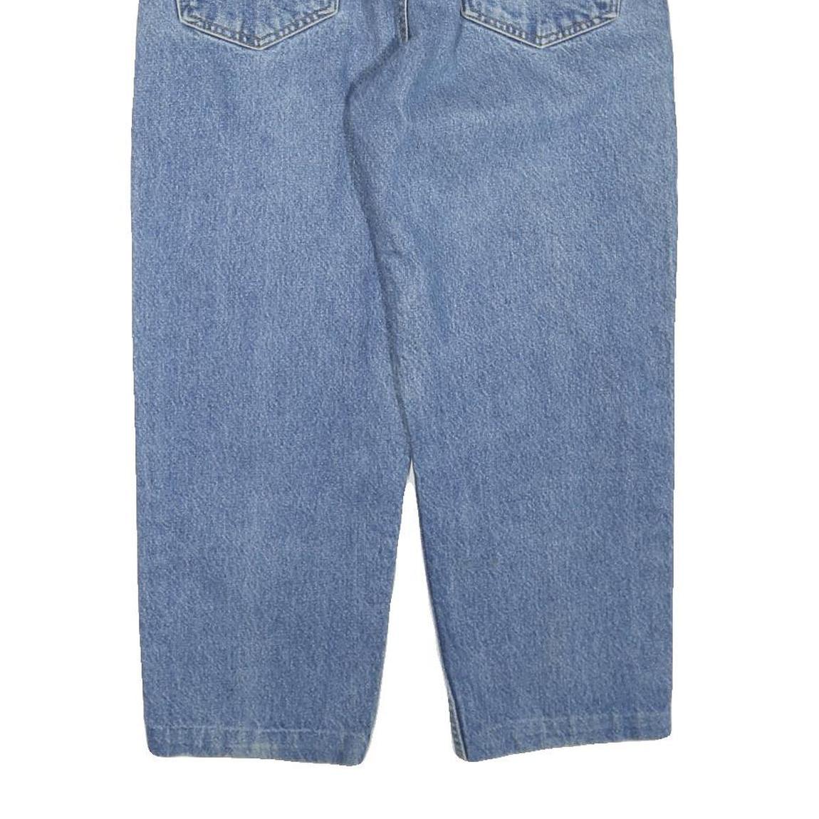 CARHARTT Womens Jeans Blue Regular Straight Denim Medium W32 L24 Cotton Blend