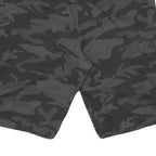 DICKIES Mens Shorts Black Camouflage XL W40 Cotton Blend Casual Style