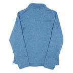 JACK WOLFSKIN Womens Blue Jacket UK 10 Polyester Blend Zip Outdoor Casual Fleece