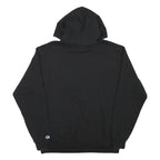 CHAMPION Mens Black Bodega Bay California Pullover Hoodie L Cotton Blend Casual