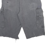 CARHARTT Mens Grey Cargo Shorts M W32 Relaxed Fit Cotton Blend