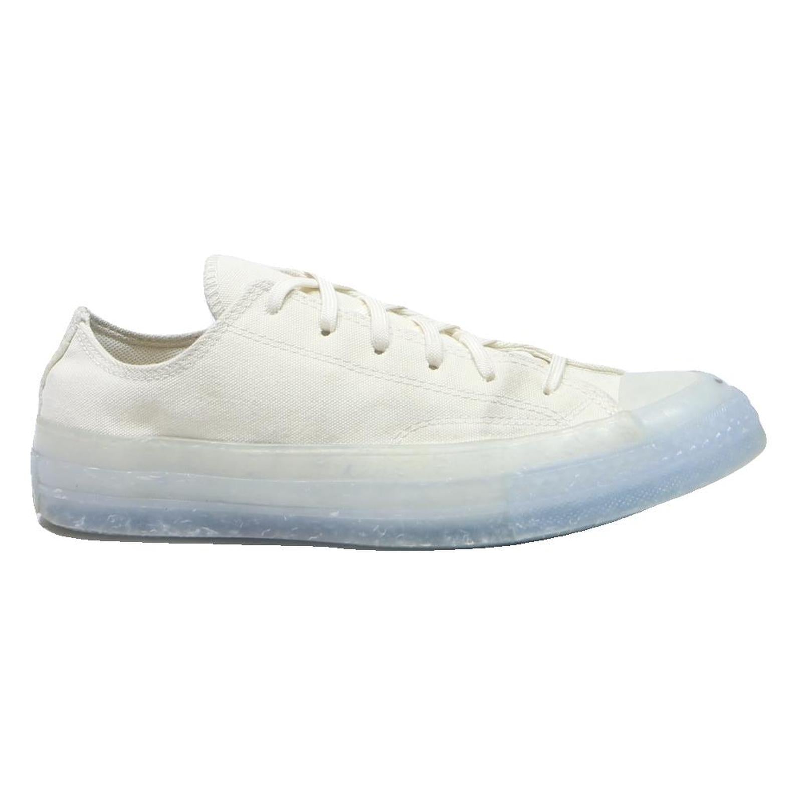 CONVERSE Chuck 70 Mens Low Top Trainers White Canvas UK 7 Classic Retro Style