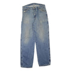 DICKIES Mens Regular Fit Blue Denim Jeans W34 L34 Workwear Cotton Blend Zip