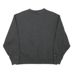 JANSPORT Mens Grey Cotton Blend Crew Neck Sweatshirt IUP M Casual