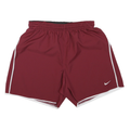 NIKE Womens Shorts Maroon Casual XL W28 Polyester Blend Athletic Running