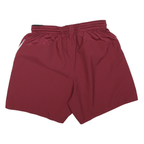 NIKE Womens Shorts Maroon Casual XL W28 Polyester Blend Athletic Running
