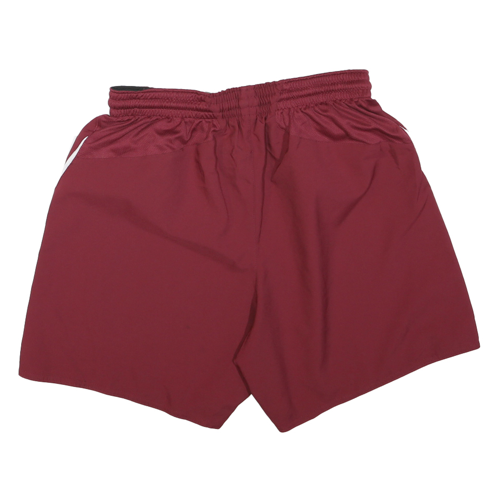 NIKE Womens Shorts Maroon Casual XL W28 Polyester Blend Athletic Running