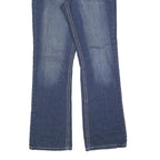 VGS Womens Regular Fit Bootcut Blue Denim Jeans Cotton Blend Zip W30 L30 Stylish