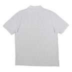 KAPPA Mens Grey Short Sleeve Plain XL Polo Shirt Cotton Casual Sportswear