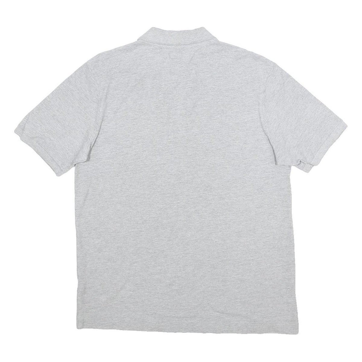 KAPPA Mens Grey Short Sleeve Plain XL Polo Shirt Cotton Casual Sportswear
