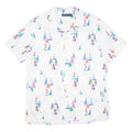 NAUTICA Boats Mens Shirt White L