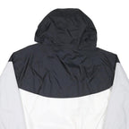 NIKE Mens Black & Grey White Circle City Volleyball Jacket L Nylon Sportswear