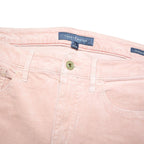 TOMMY HILFIGER Womens Corduroy Pink Regular Fit Skinny Trousers W32 L26