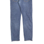 LEVI'S 502 Mens Slim Blue Denim Medium W31 L32 Slim Fit Zip Jeans Distressed