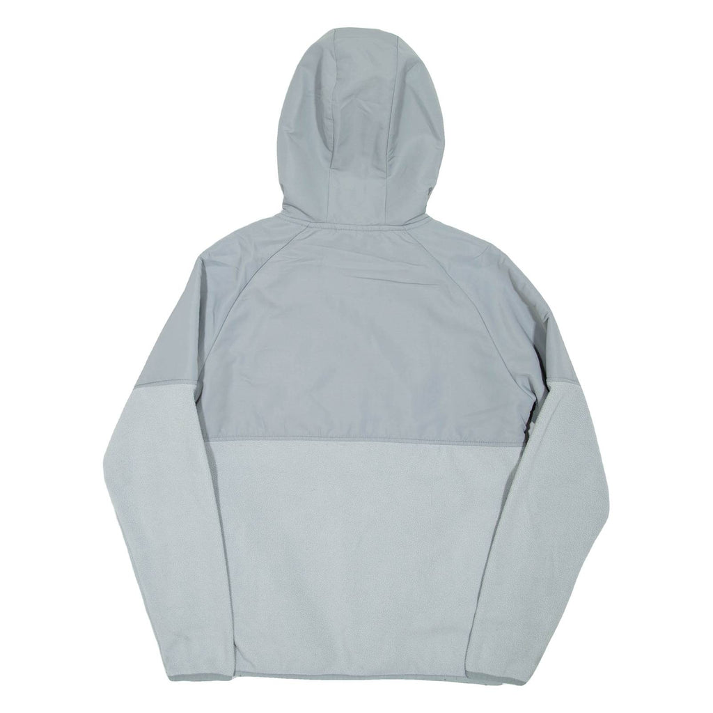 FILA Mens Fleece Jacket Grey Hooded S