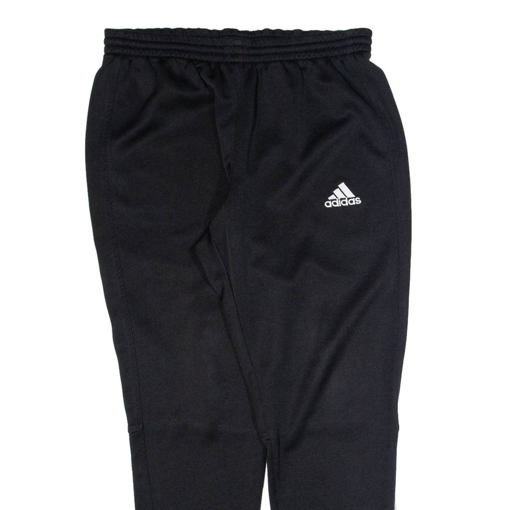 ADIDAS Mens Sweatpants Black Tapered M W20 L28